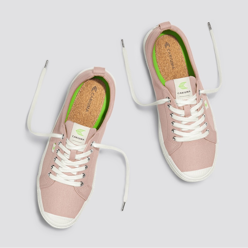 Cariuma Pink and White Women's Sneakers